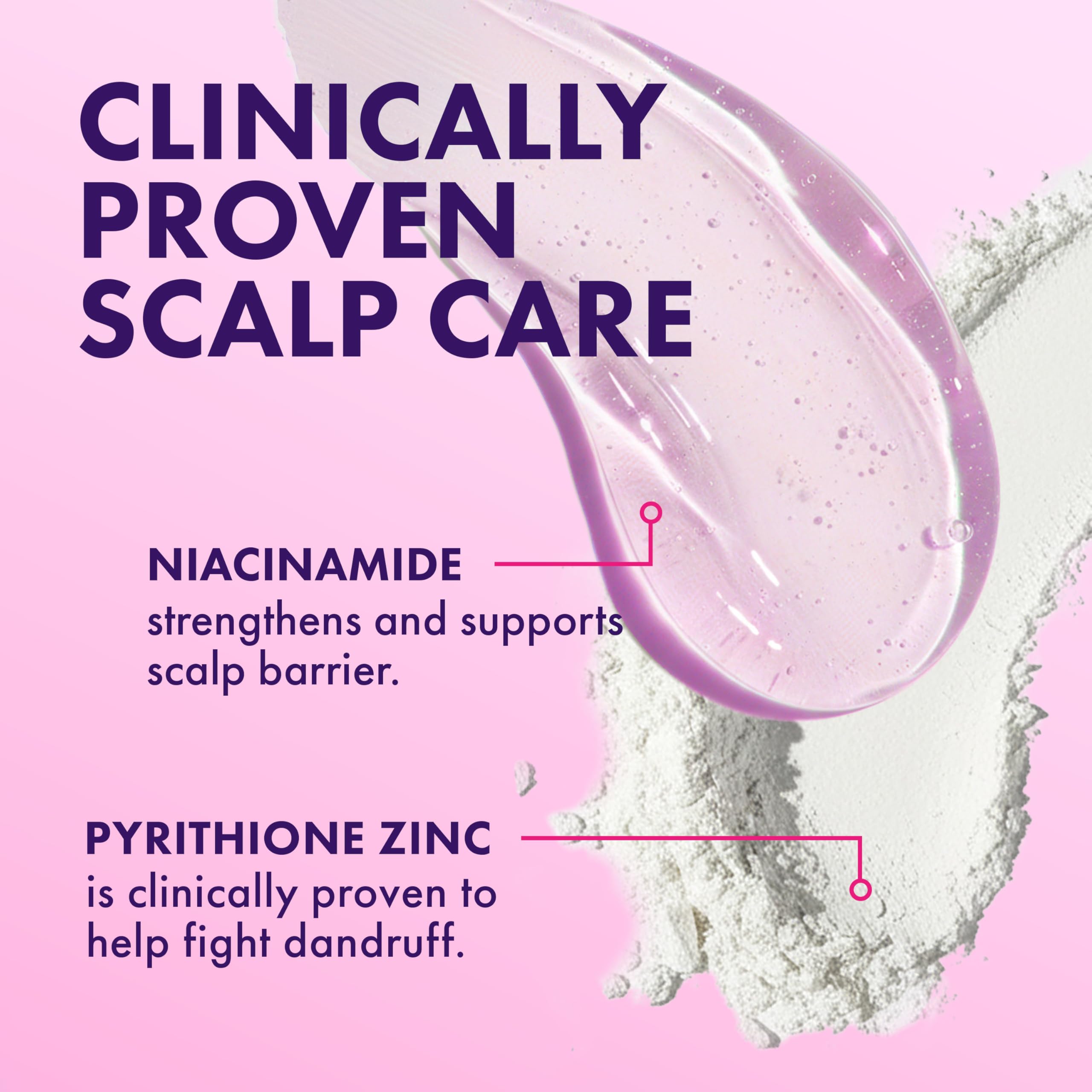 Mielle Organics Lavender & Lychee Scalp Soothing Conditioner, Pyrithione Zinc Dandruff Treatment Conditioner, Relieves Itch & Flakes, Moisturizing Conditioner with Niacinamide, 12 fl oz - Image 5