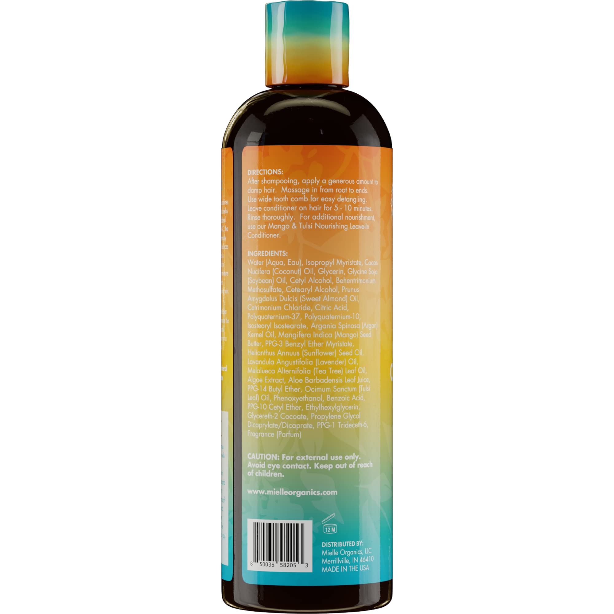 Mielle Organics Mango & Tulsi Nourishing Conditioner (12 Oz) - Image 7
