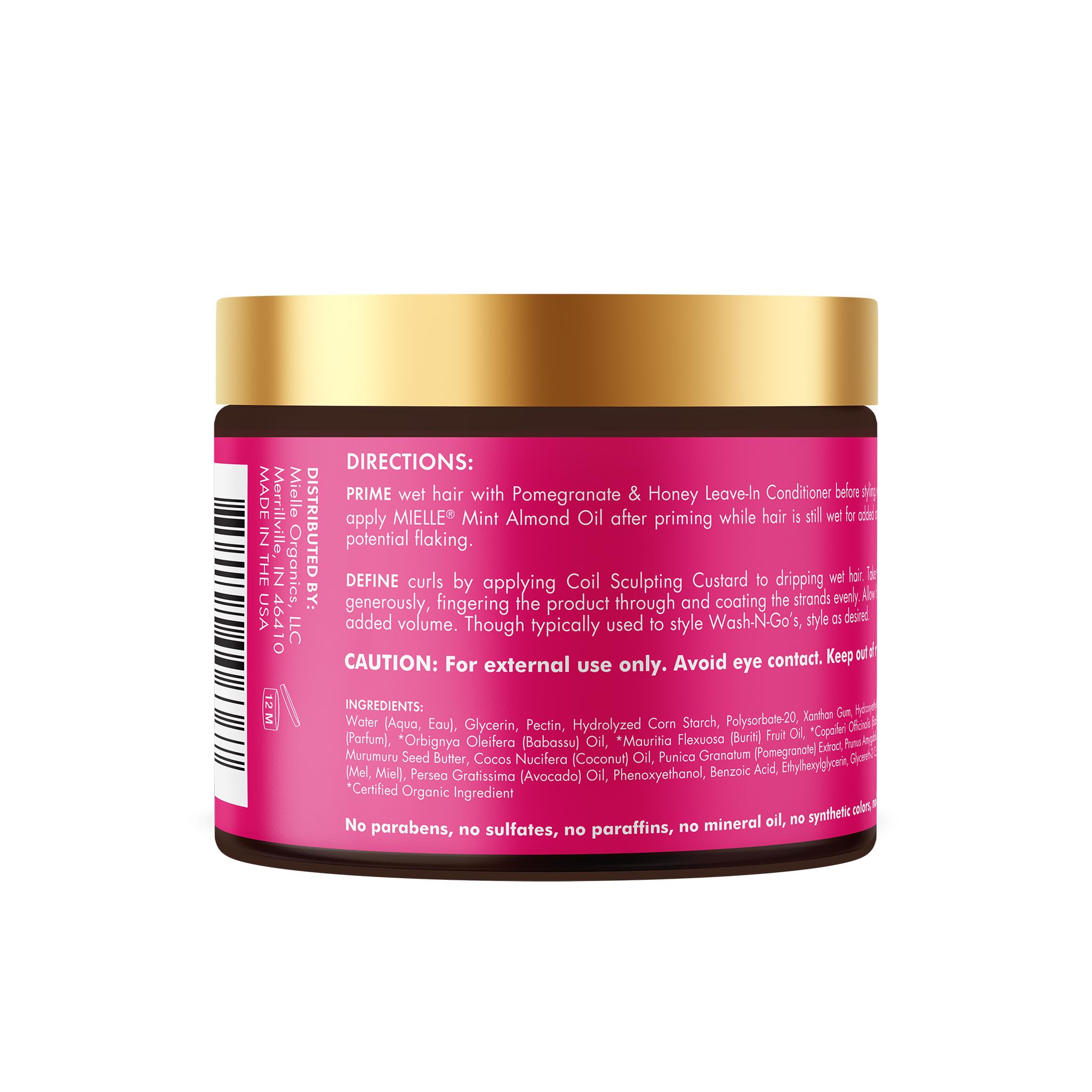 Mielle 4C Bundle - Shampoo, Conditioner, Leave-In Conditioner, Curl Gel Cream (4 Products) - Image 9