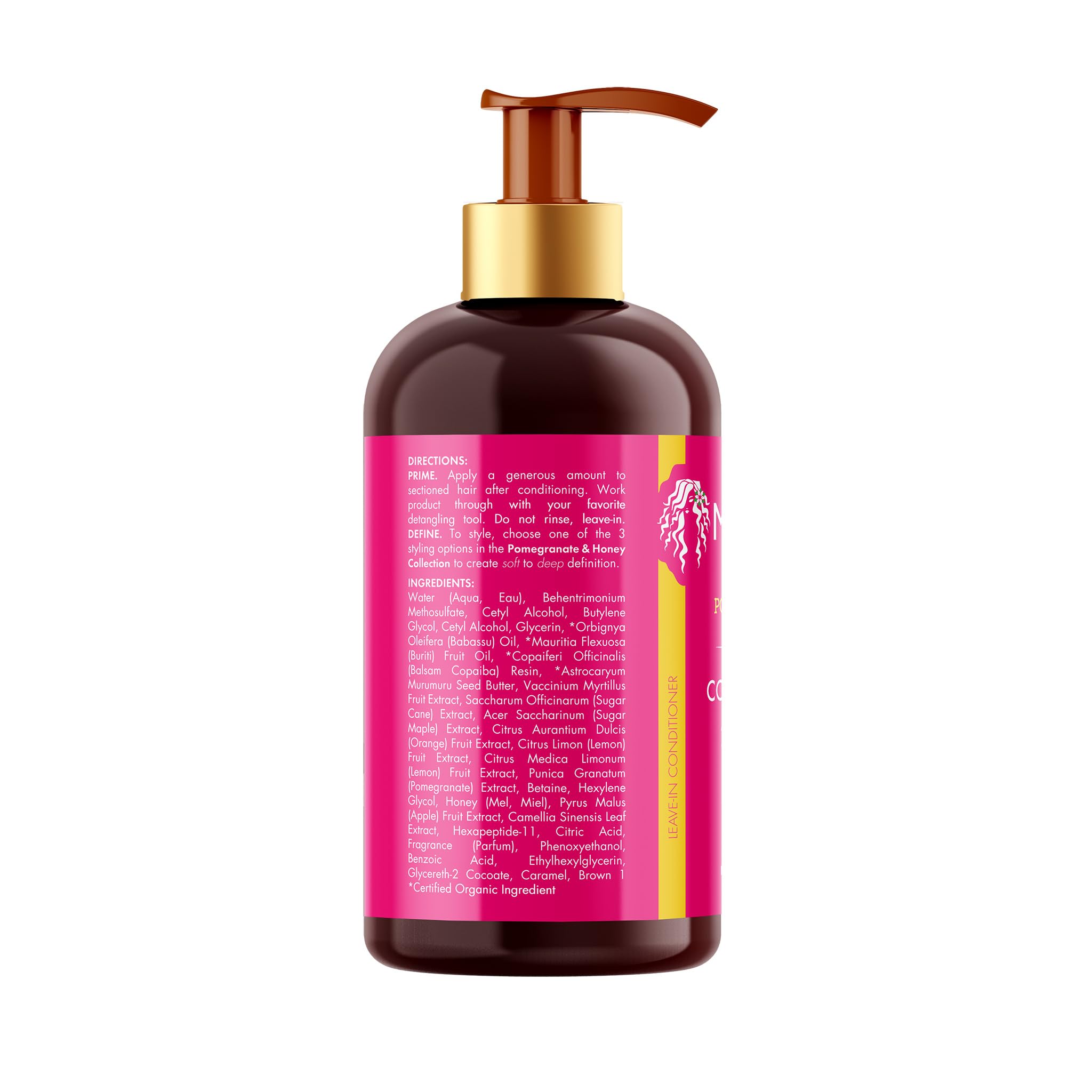 Mielle 4C Bundle - Shampoo, Conditioner, Leave-In Conditioner, Curl Gel Cream (4 Products) - Image 6