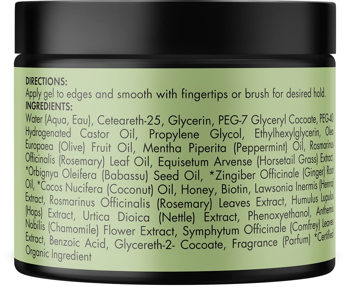 Mielle Organics Daily Edge & Scalp Maintenance Bundle - Biotin Infused Edge Control Gel, Scalp & Edge Cleansing Oil, and Rosemary Mint Scalp & Hair Oil - Image 6