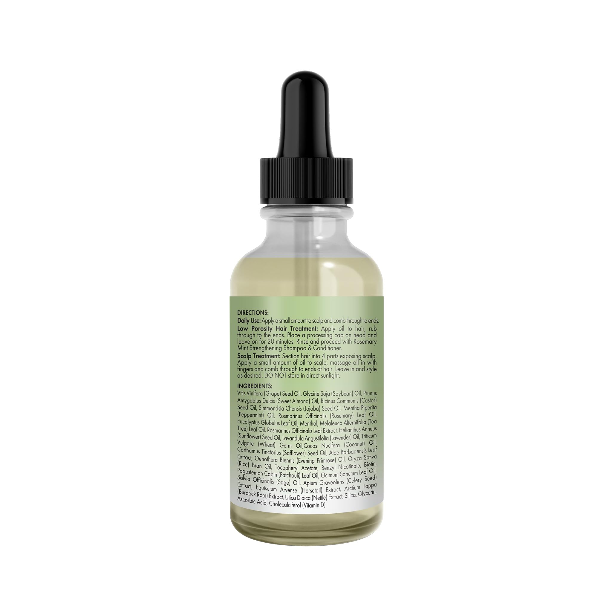 Mielle Organics Daily Edge & Scalp Maintenance Bundle - Biotin Infused Edge Control Gel, Scalp & Edge Cleansing Oil, and Rosemary Mint Scalp & Hair Oil - Image 9
